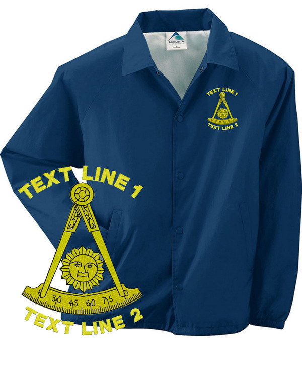 Past Master Coaches Jacket / Windbreaker #800 (image for) Past Master Coaches Jacket / Windbreaker #800